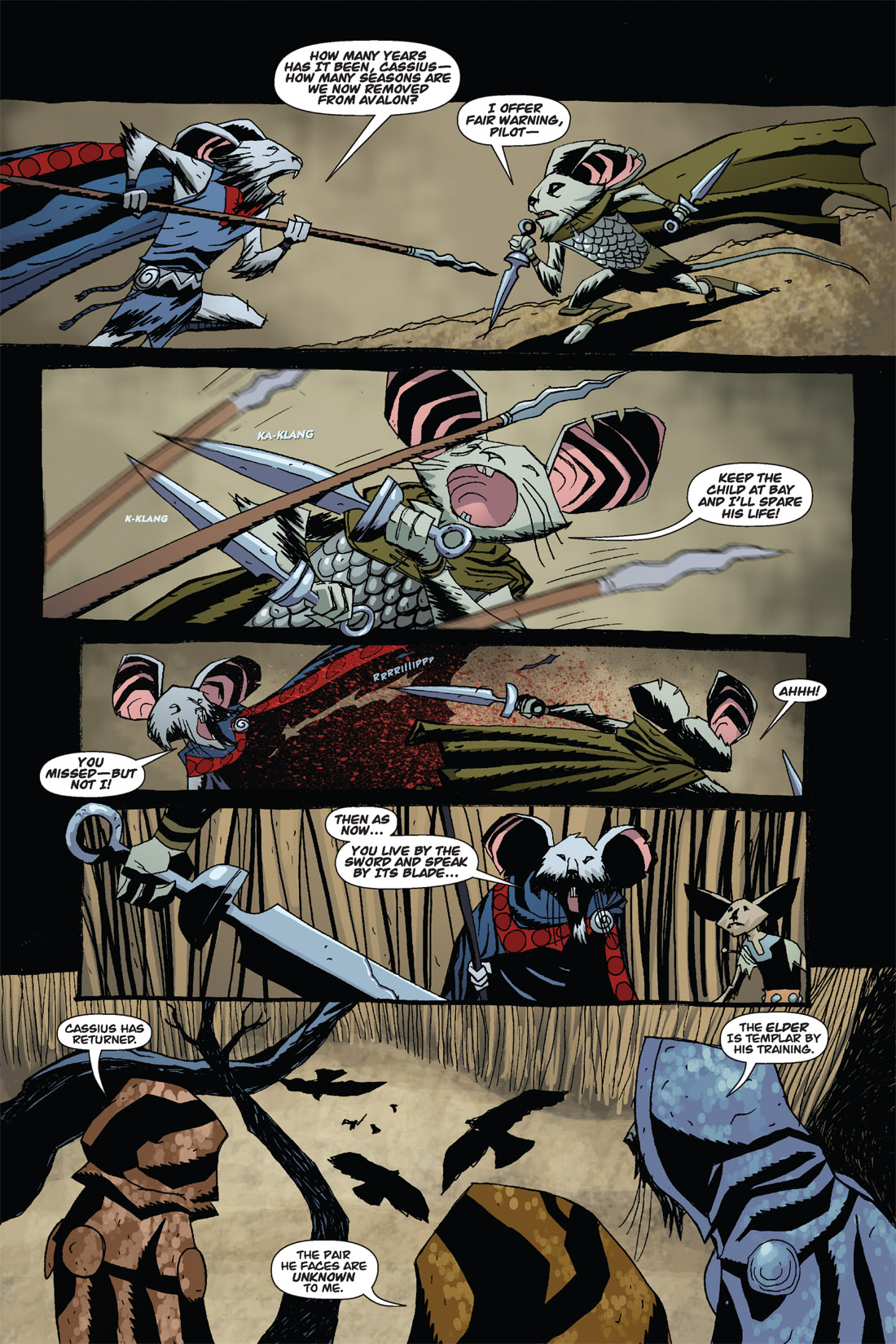 Read online The Mice Templar Volume 1 comic -  Issue #5 - 21