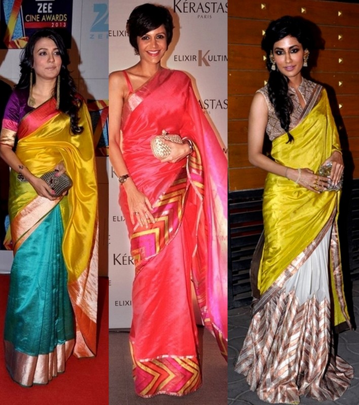 Rouge Alert: Wondering what to wear to a friend's wedding?? - Sarees we ...