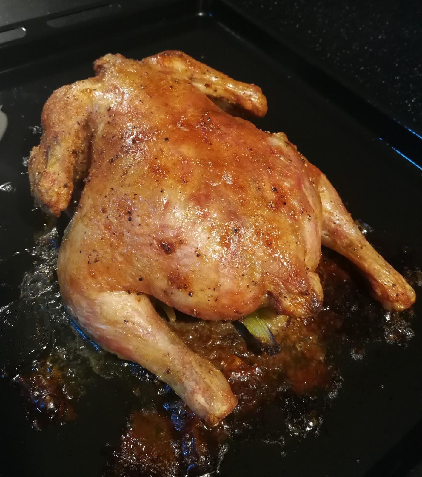 Golden Roast Chicken Homecooking