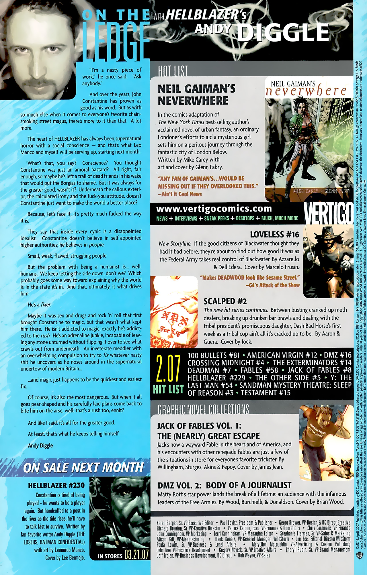 Read online DMZ (2006) comic -  Issue #16 - 22
