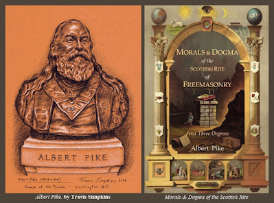 Albert Pike. by Travis Simpkins. House of the Temple. Morals and Dogma