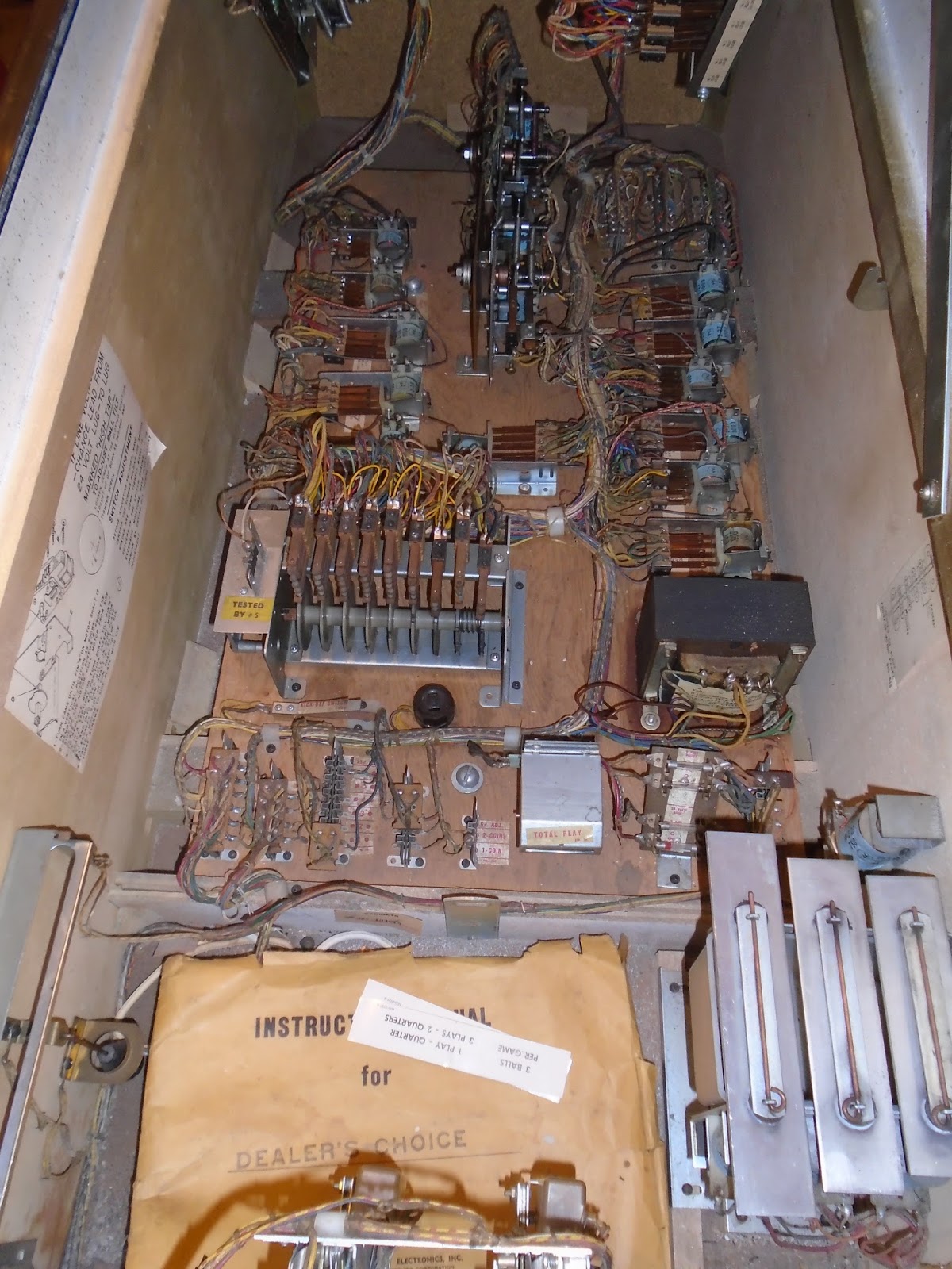 Canon City Pinball 1974 Williams Dealer's Choice Pinball Machine (Sold)