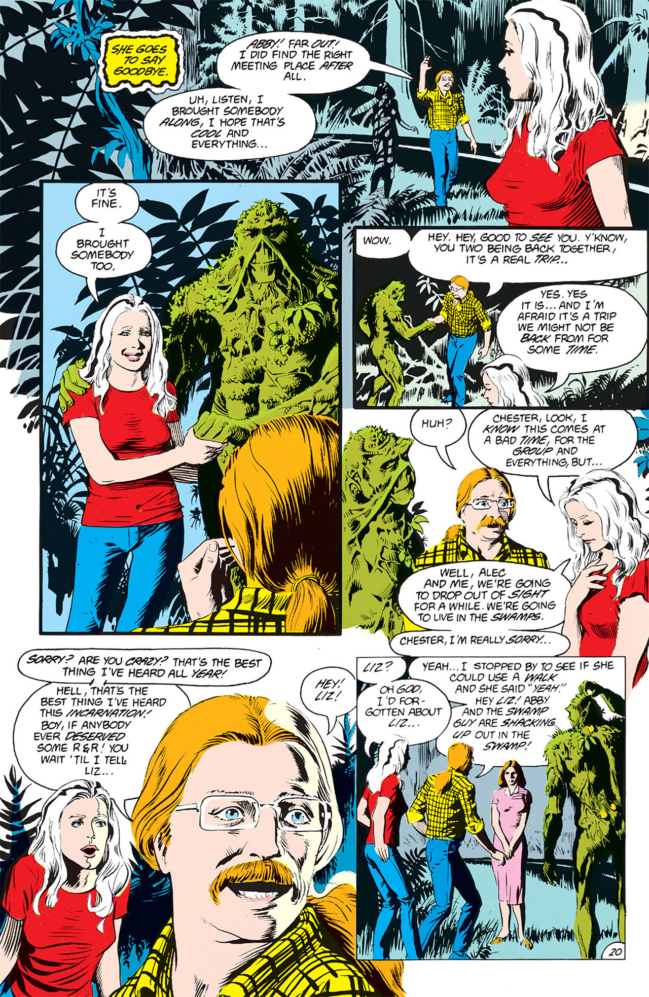 Read online Swamp Thing (1982) comic -  Issue #64 - 21