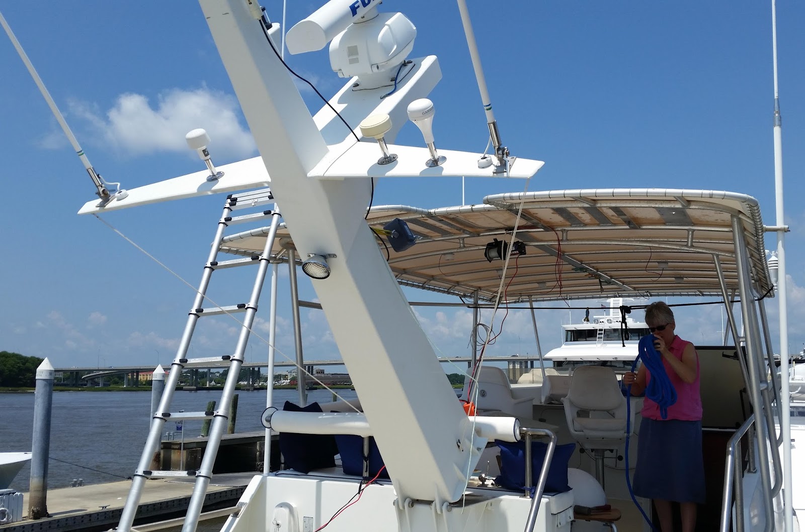 Our Odyssey Captain's Mast