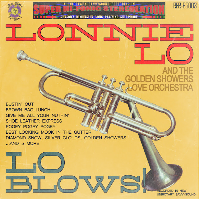 Lonnie Lo - Lo Blows vintage jazz vinyl lp record