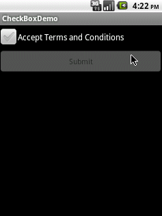 CheckBox and Button in Xamarin / Mono for Android