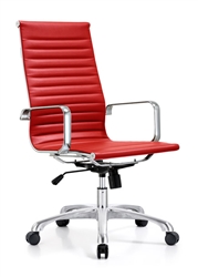 Ribbed Back Conference Chair