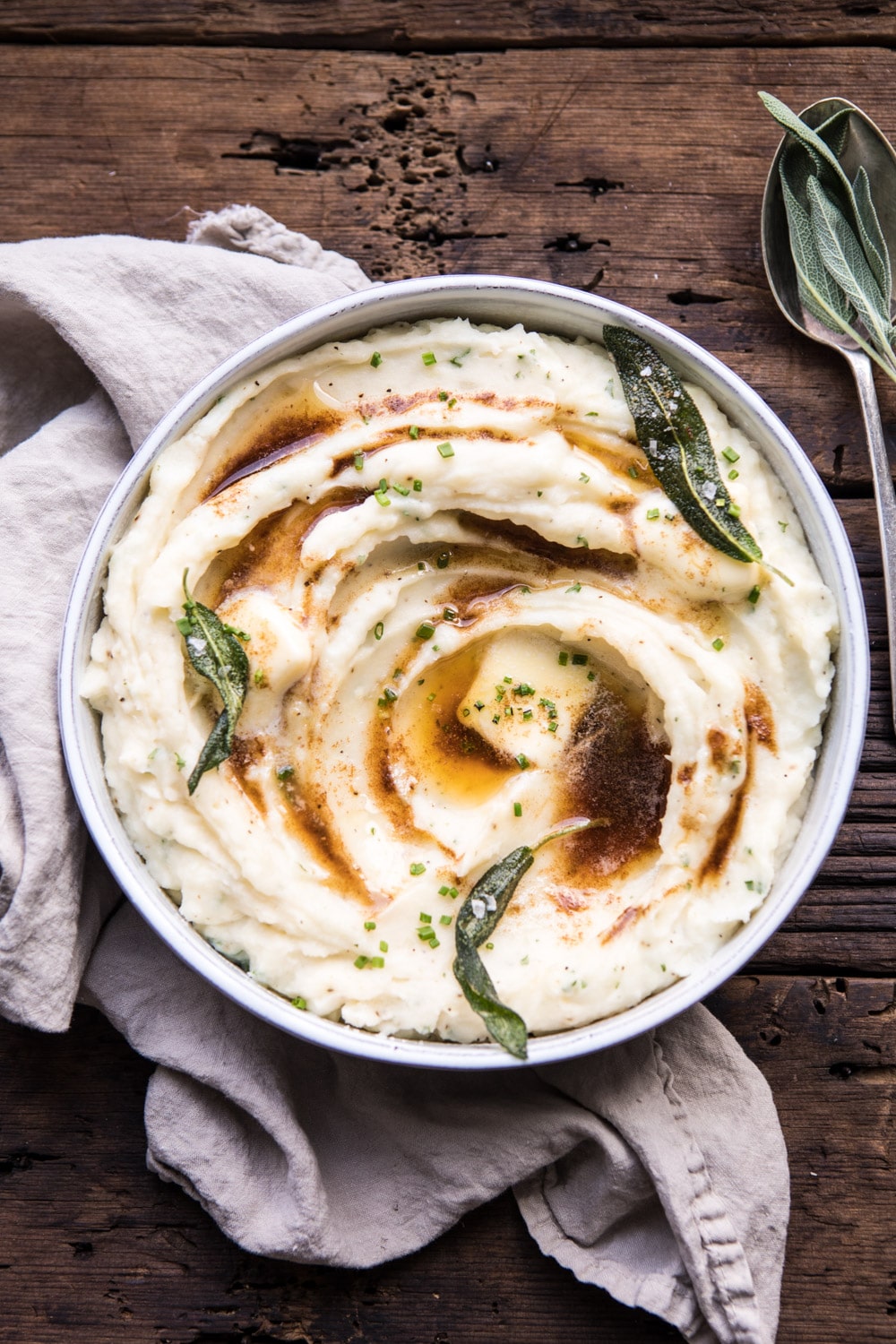 Buttery Herbed Mashed Potatoes