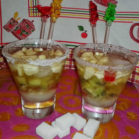 Refresco de Champán con Frutas