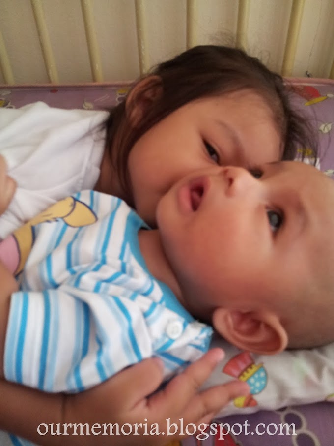 Hantar Baby Thaqif ke nursery buat pertama kali