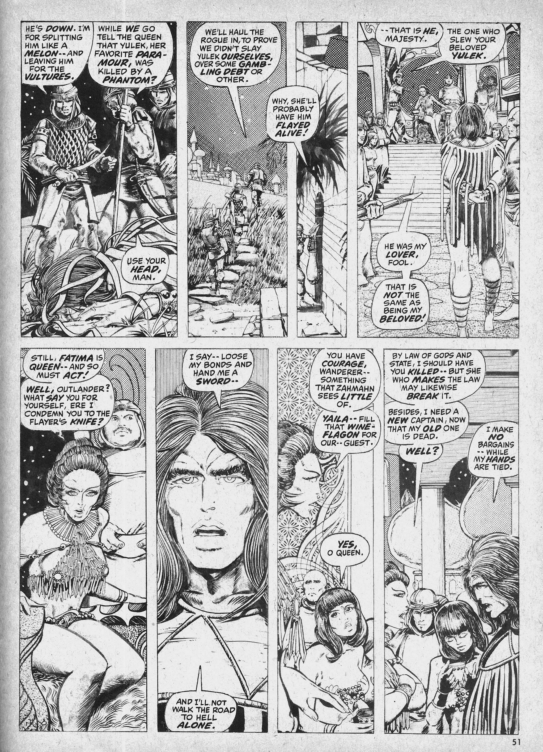 Read online Savage Tales comic -  Issue #4 - 51