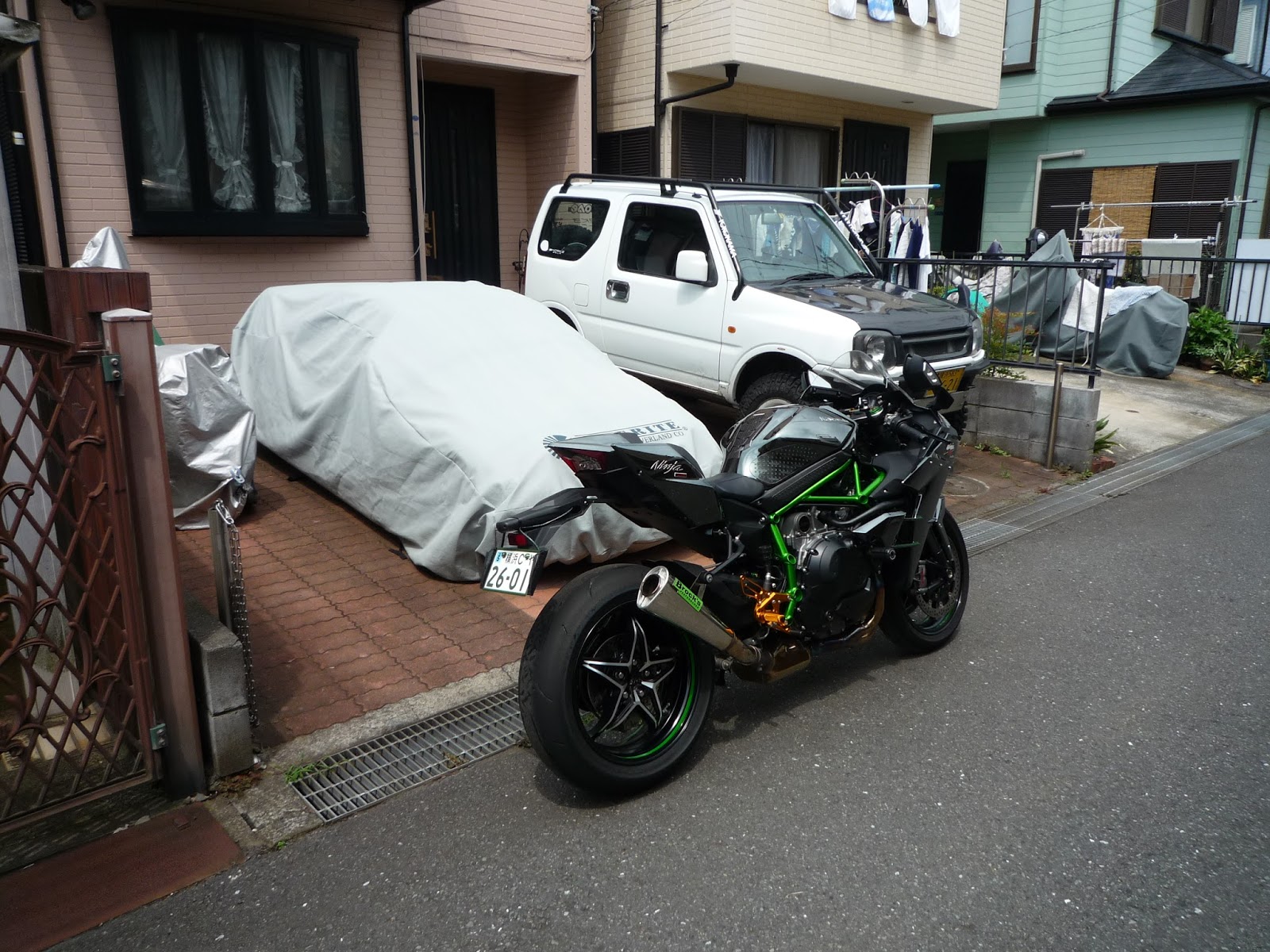Blueskyfuji H口さんとninja H2ツーリング 箱根大観山 ブルックスコーヒー カワサキプラザ茅ヶ崎めぐり