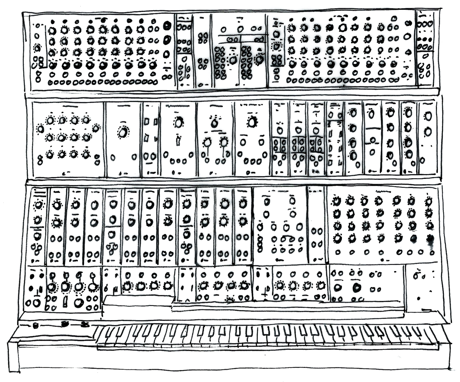 MATRIXSYNTH SYNTH EVOLUTION Illustrations of Classic Synthesizers