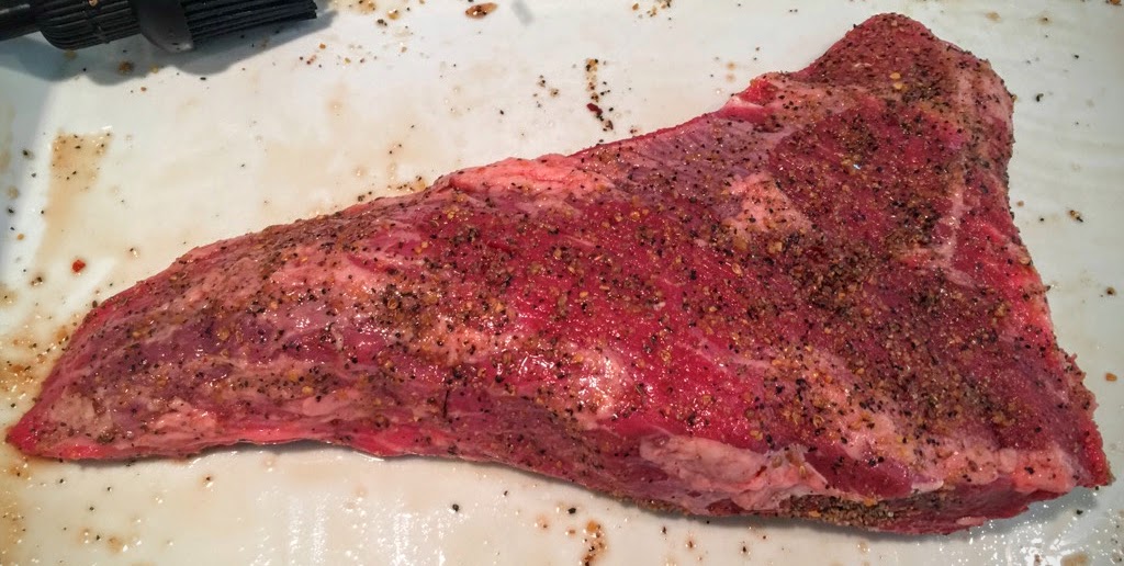 Sous Vide by Me, Kosher Dosher Warm Aging TripTip with Fish Sauce