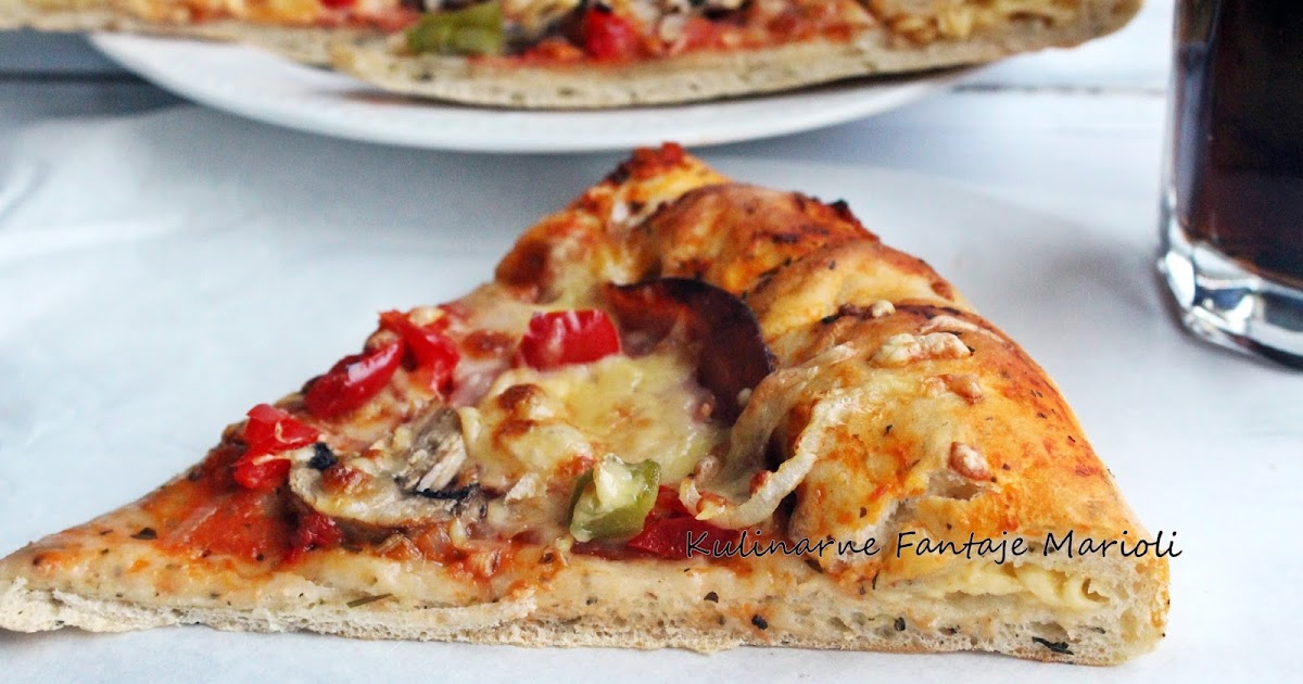 PIZZA Z SEREM W BRZEGACH JAK PIZZA HUT + FILMIK Kulinarne Fantazje