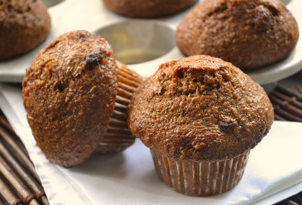 Raisin Bran Muffins SmartPoints 7 healthy weight watchers recipes