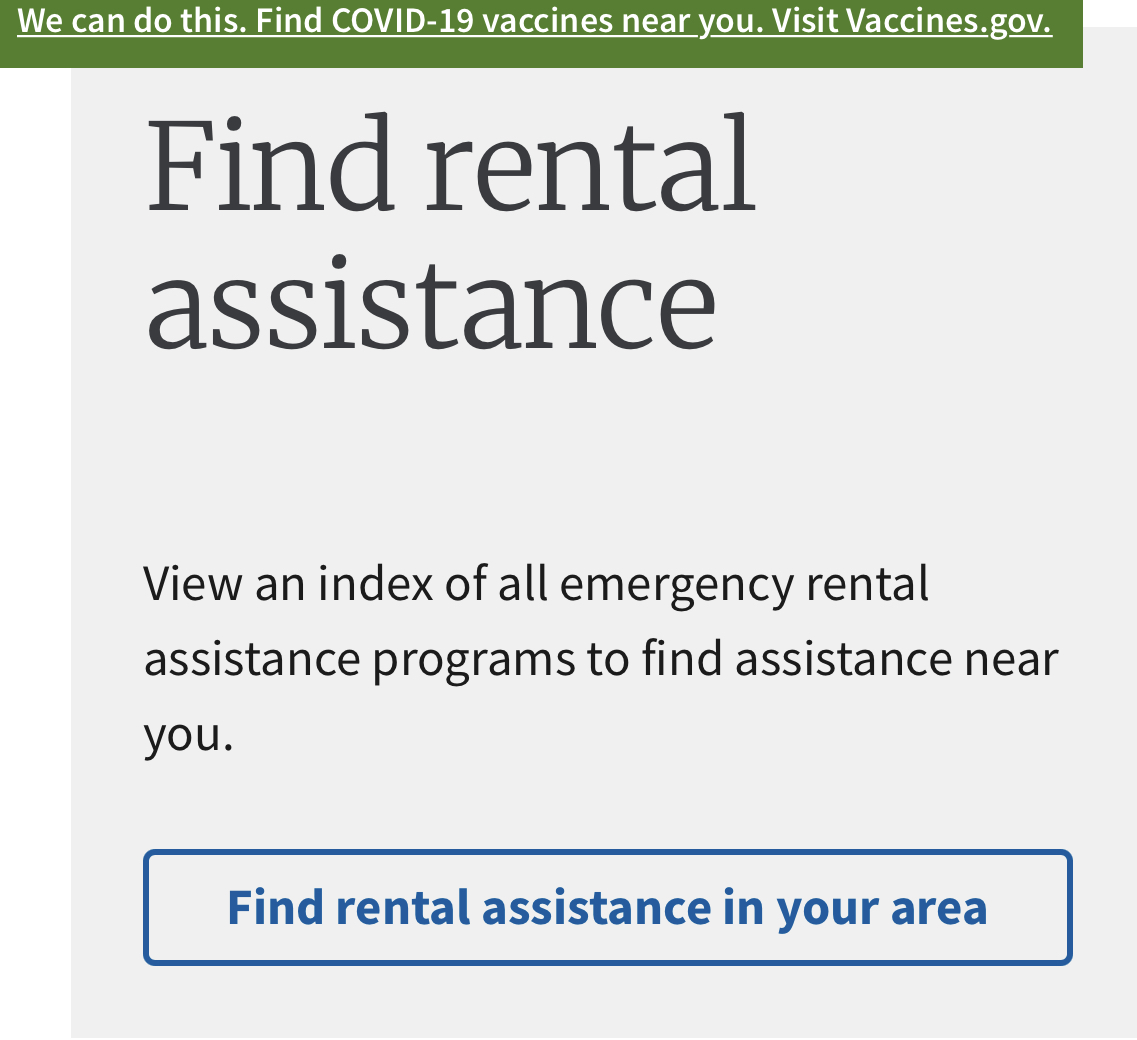 INFOBLOG Find Rental Assistance in Your Area