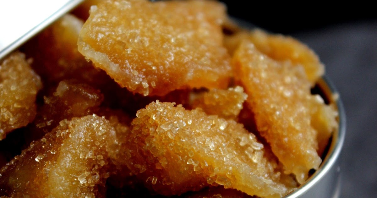Jagruti's Cooking Odyssey Crystallized Ginger/Candied Ginger or Ginger