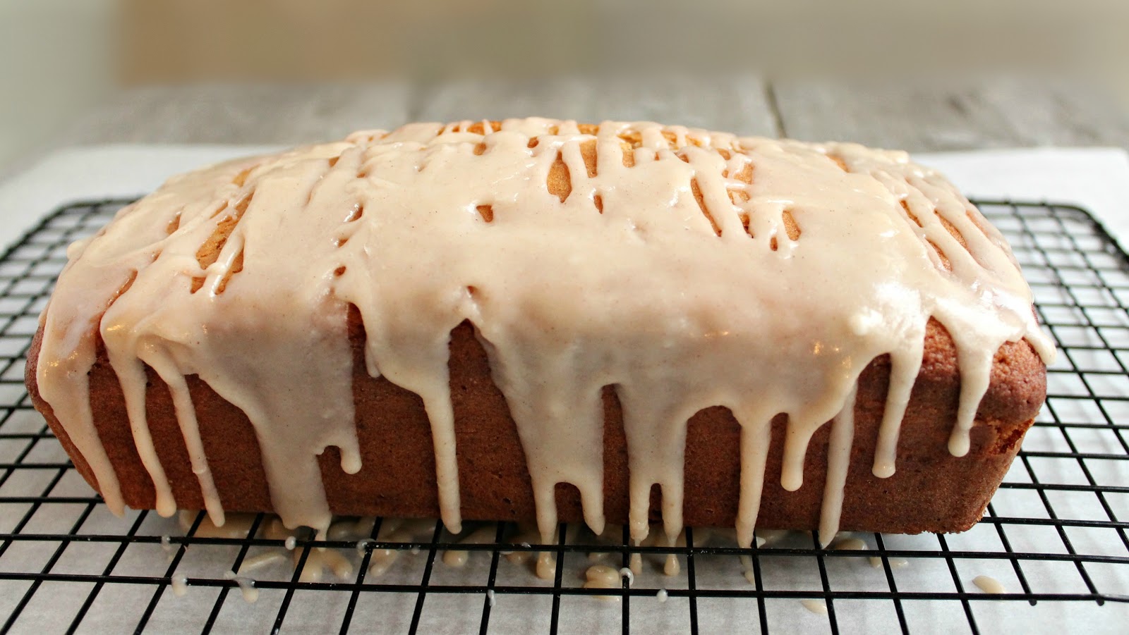 Hungry Couple Gingerbread Loaf with Ginger Glaze