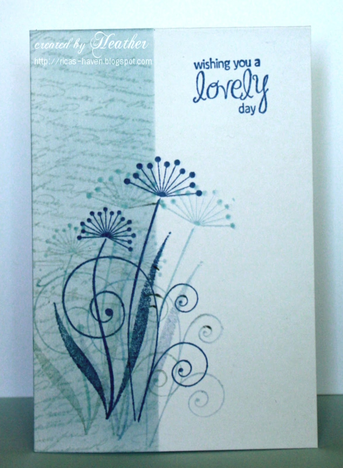 Heather's Haven Less is More.................More than one stamp