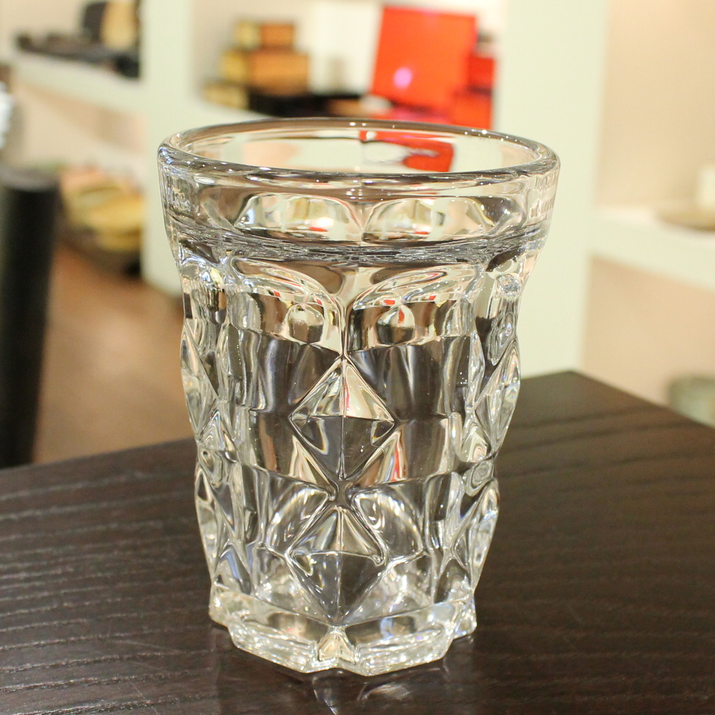 Sara Japanese Pottery Nostalgic Fukkoku Glass Tumblers from Tokyo