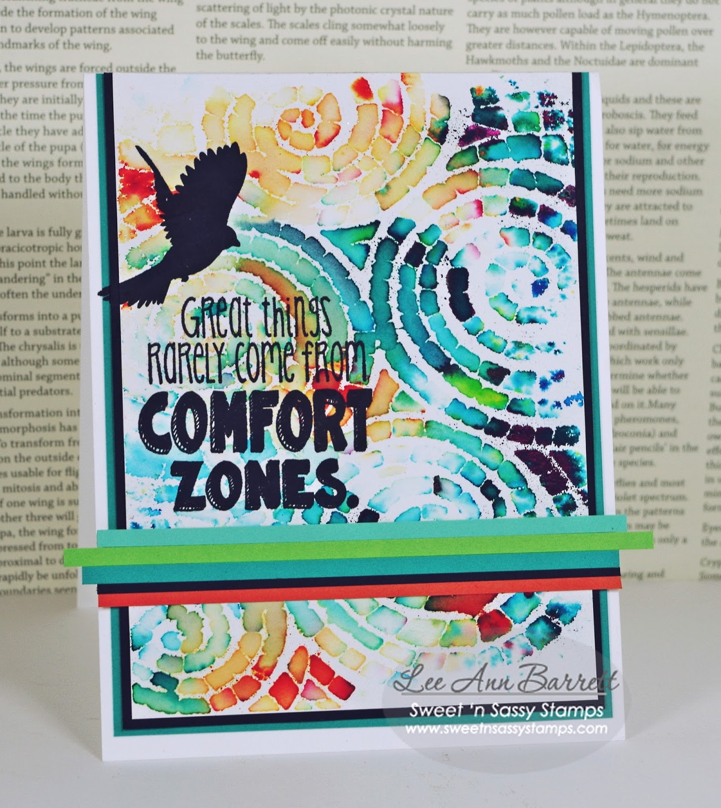 Sweet N Sassy Stamps Getting Out Of My Comfort Zone