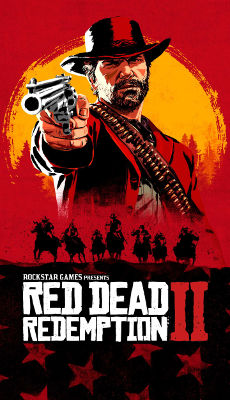 Red Dead Redemption 2 Affiche - Fond d'Écran en QHD pour Mobile
