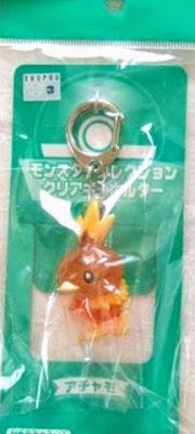 Torchic clear versionTomy Monster Collection key chain