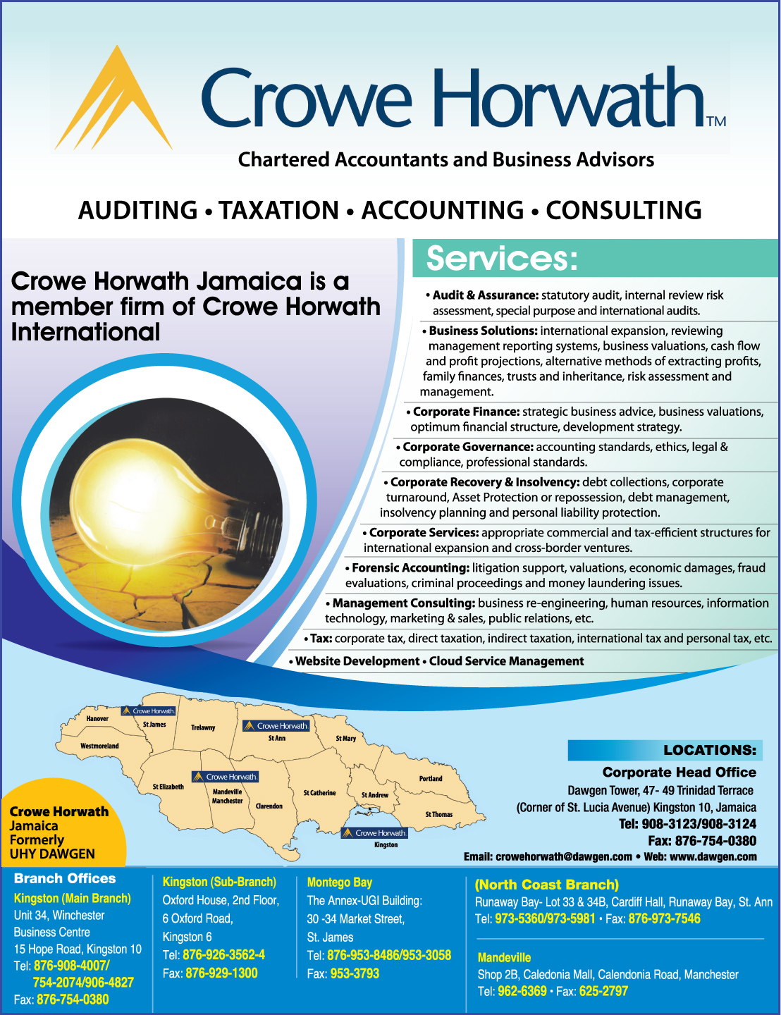 Dawgen Global Audit and Accounting firms in Jamaica