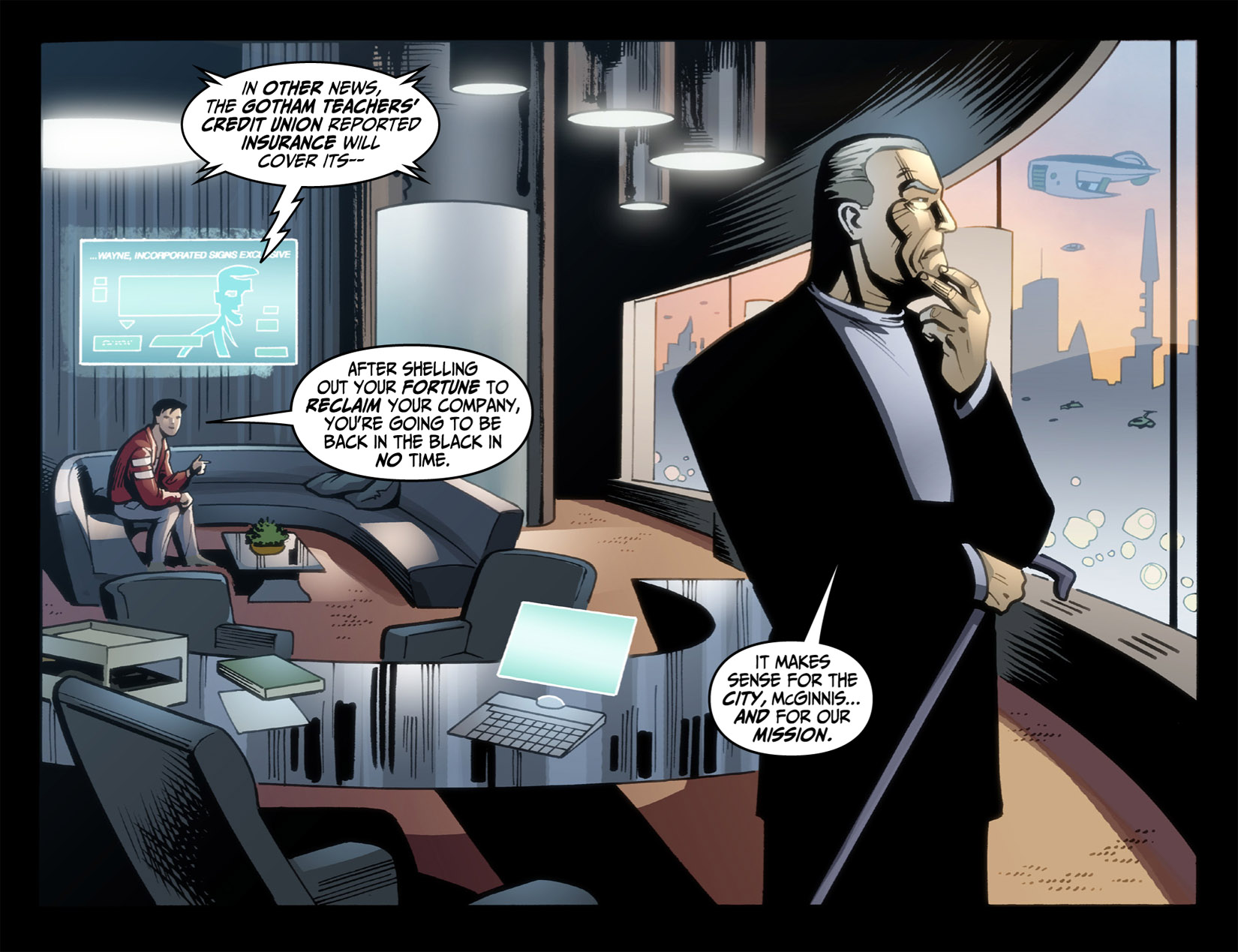 Read online Batman Beyond (2012) comic -  Issue #3 - 17