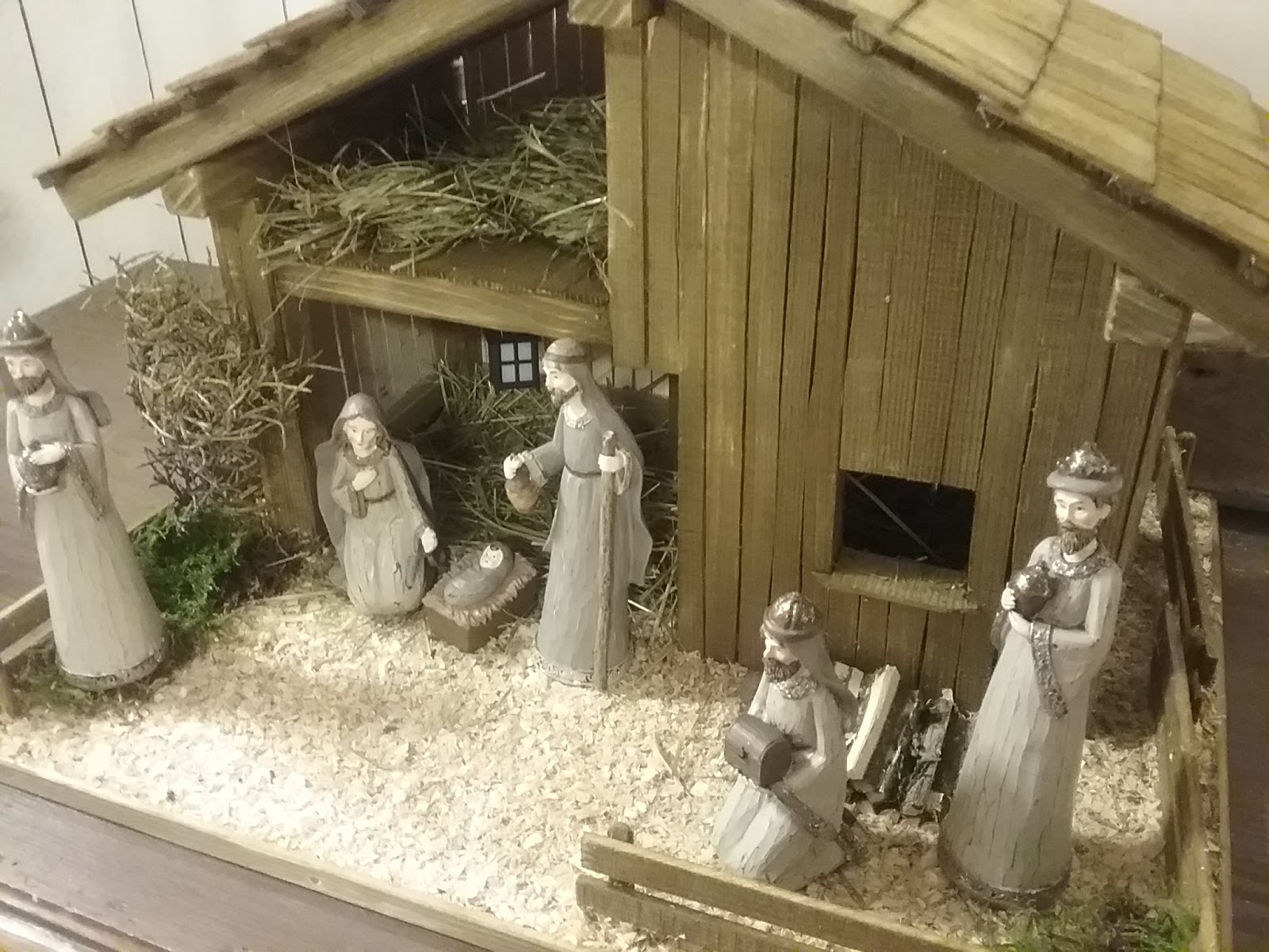 BlütenzauberEgenhausen: Weihnachtskrippe BlütenzauberEgenhausen: Weihnachtskrippe