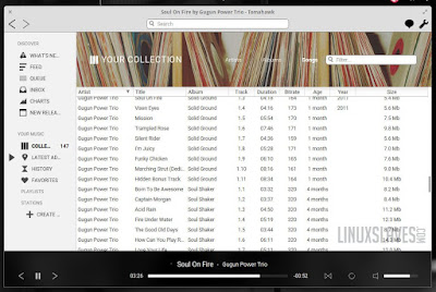 Modern music player for linux ubuntu