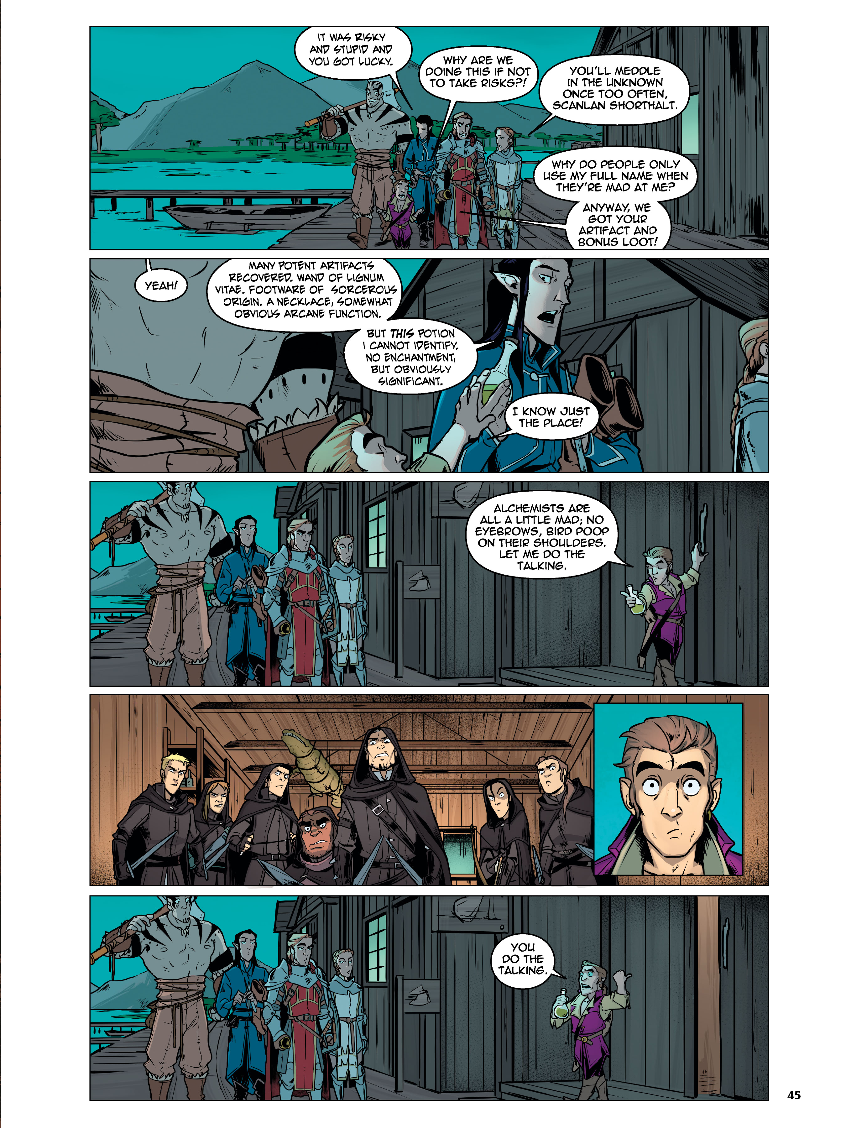 Read online Critical Role Vox Machina Origins comic -  Issue # (2019) _TPB Library Edition (Part 1) - 48