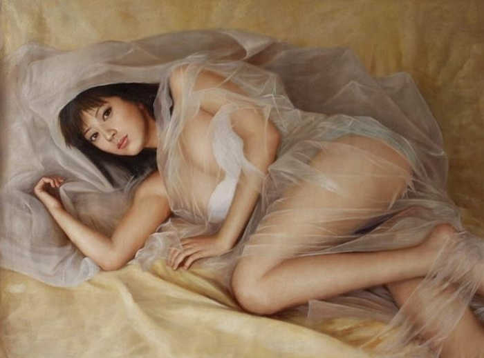 Ki C Ara Malone   French Figurative painter   Tutt'Art@ ()