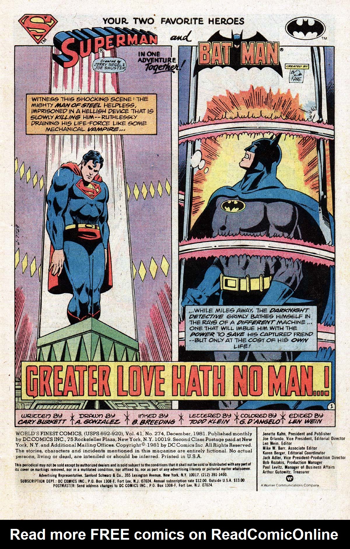 Read online World's Finest Comics comic -  Issue #274 - 3