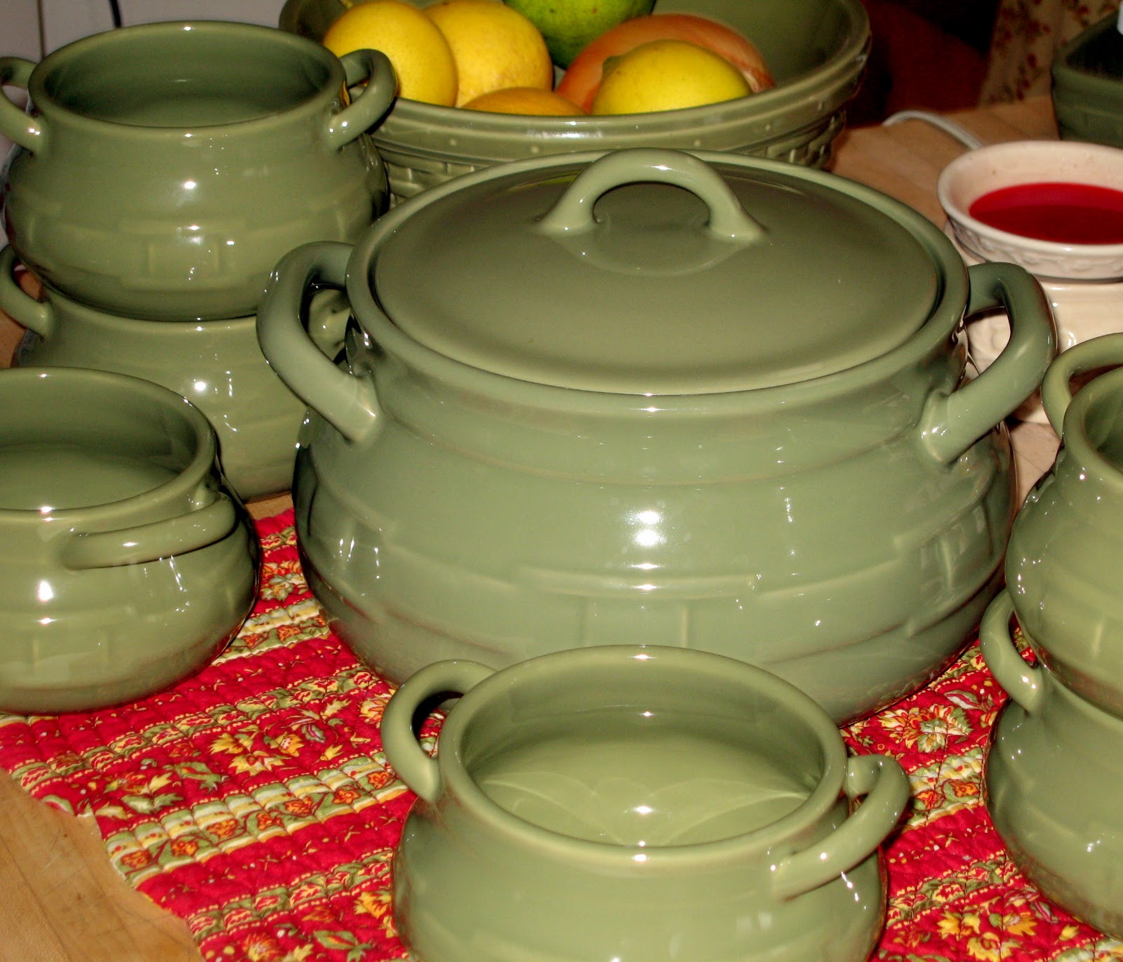 The joy of new dishes...