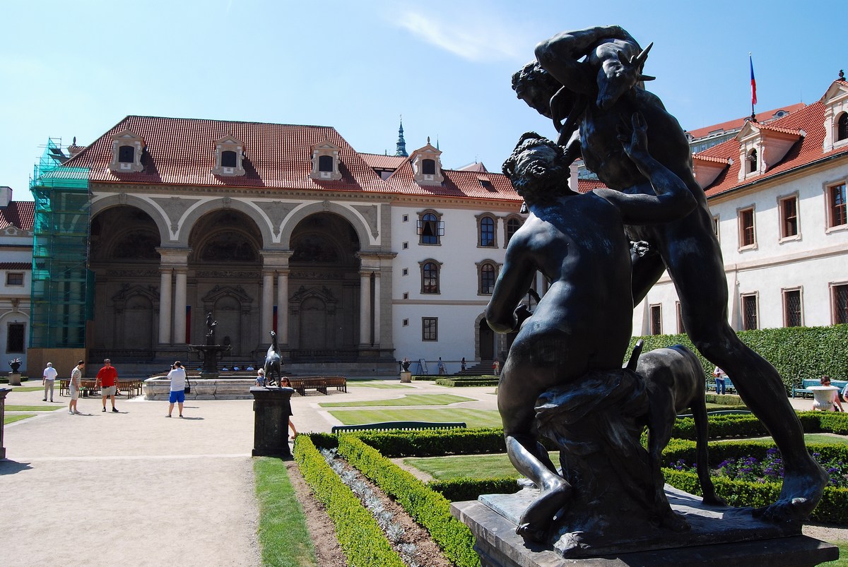 les jardins Wallenstein Prague