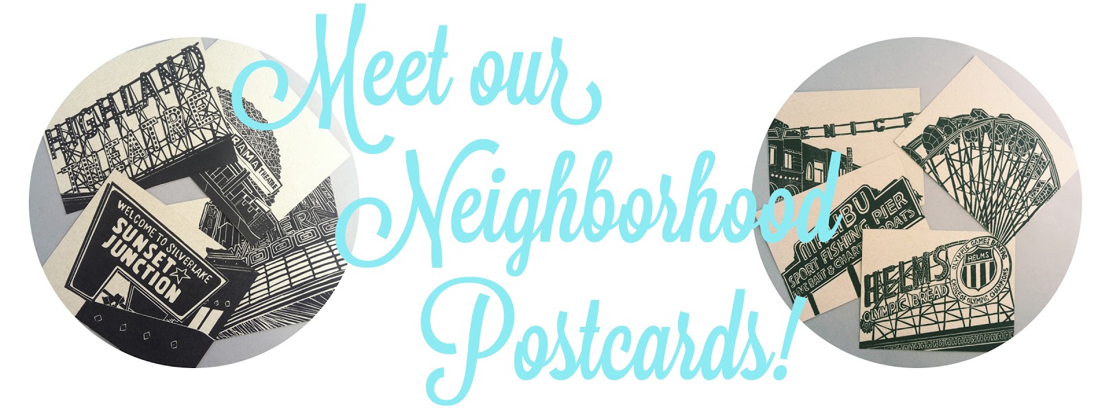 Ink+Smog Editions have you met our neighborhood postcards?