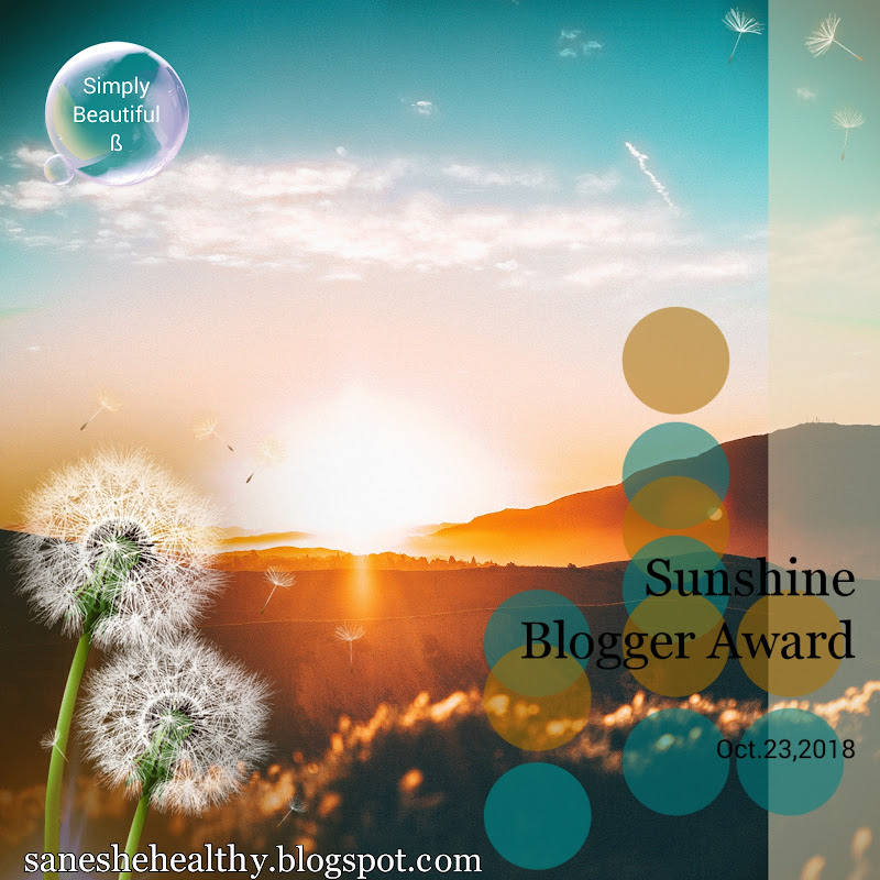 Sunshine Blogger Award