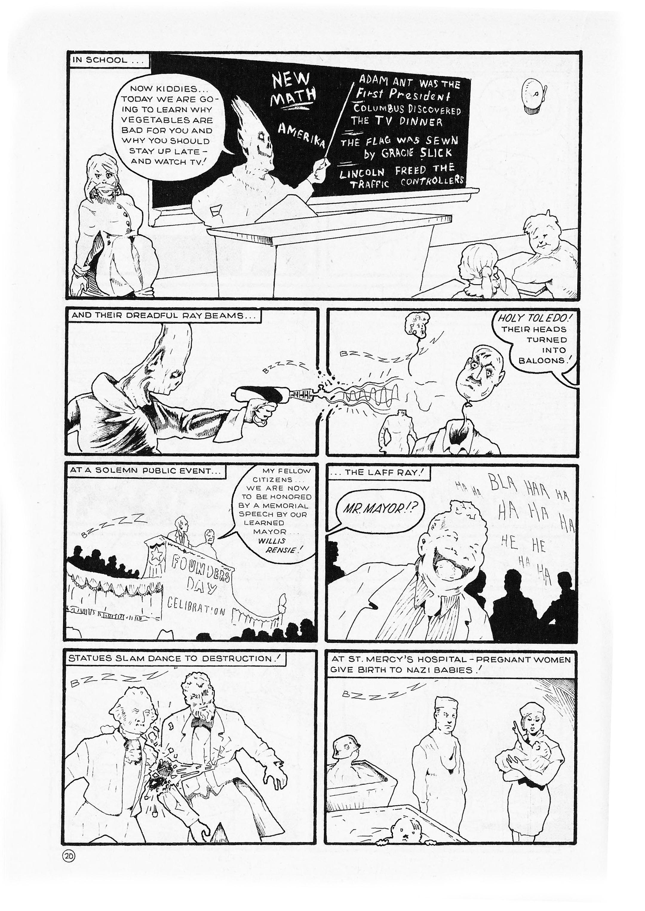 Read online Flaming Carrot Comics (1984) comic -  Issue #1 - 22