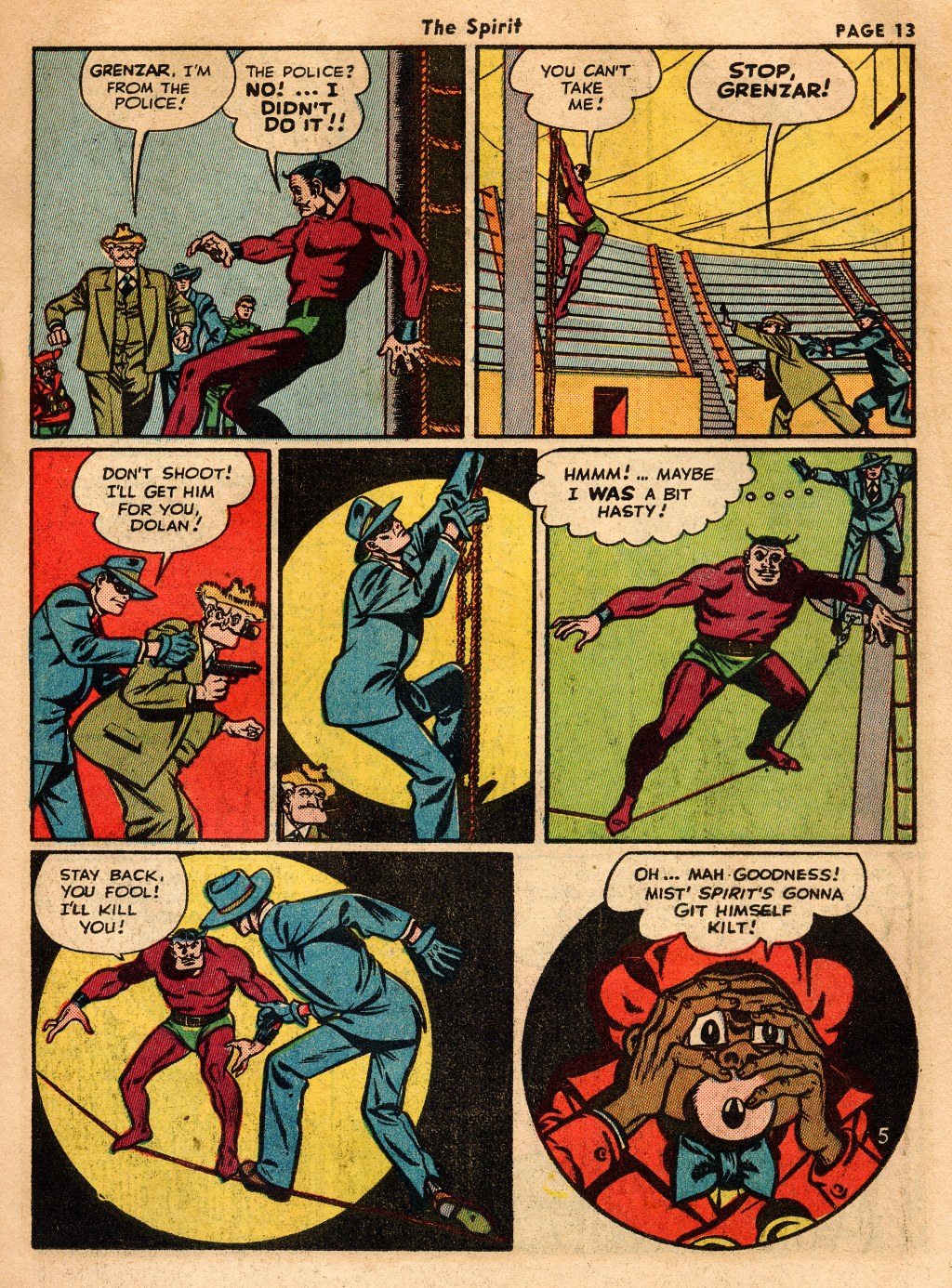 Read online The Spirit (1944) comic -  Issue #2 - 15