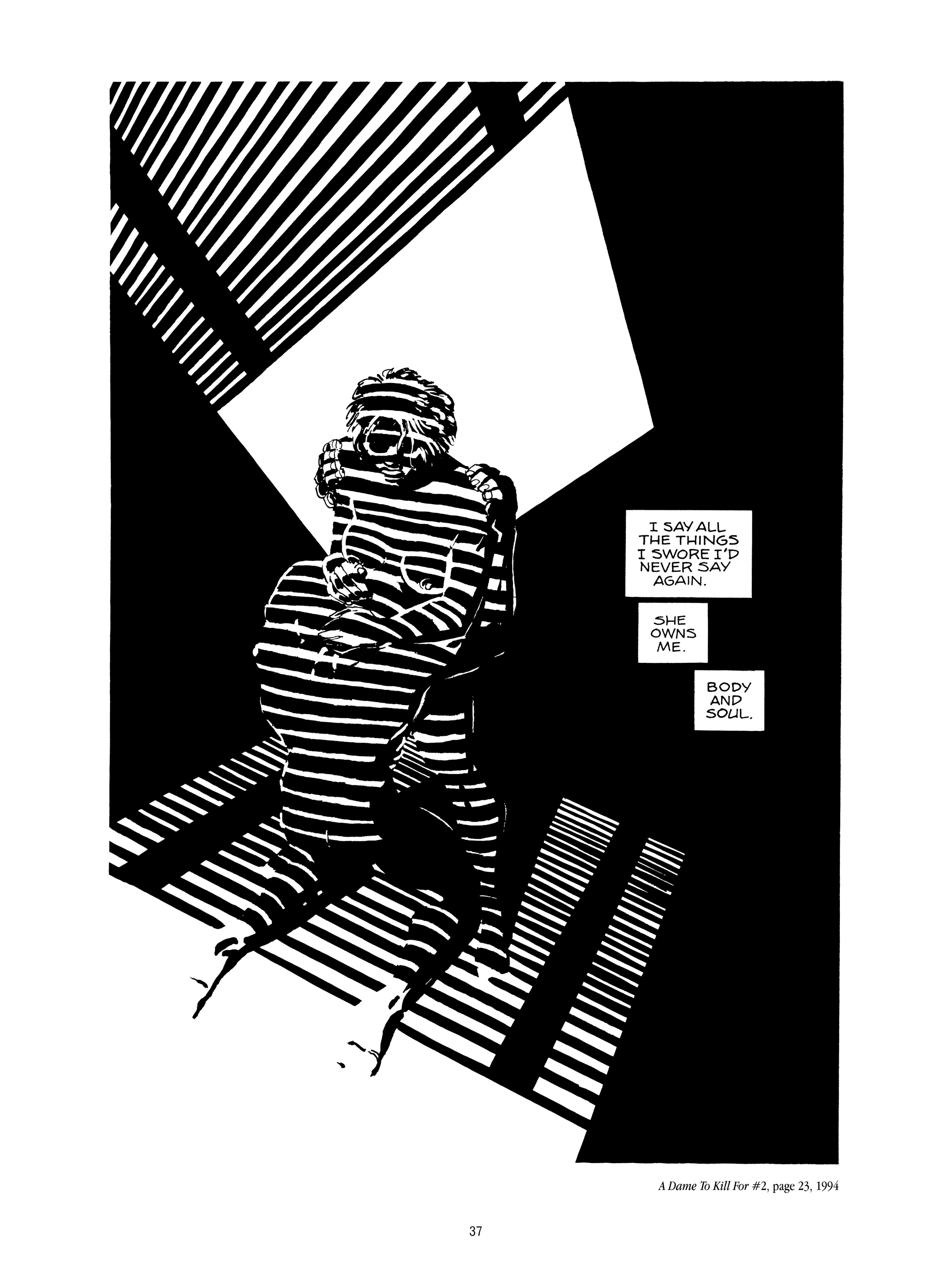 Read online Frank Miller: The Art of Sin City comic -  Issue # TPB - 42