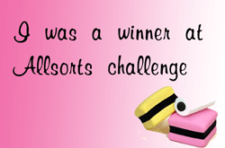 Winner at Allsorts challenge blog