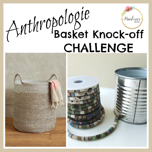 Anthropologie knock off basket challenge...and a blog hop.... - Pandora ...