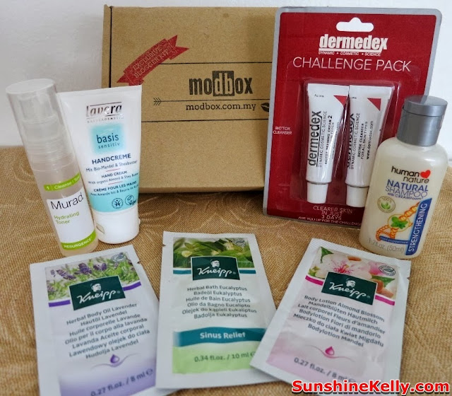 ModBox, modbox october, Natural & Herbal products, Beauty Box Review