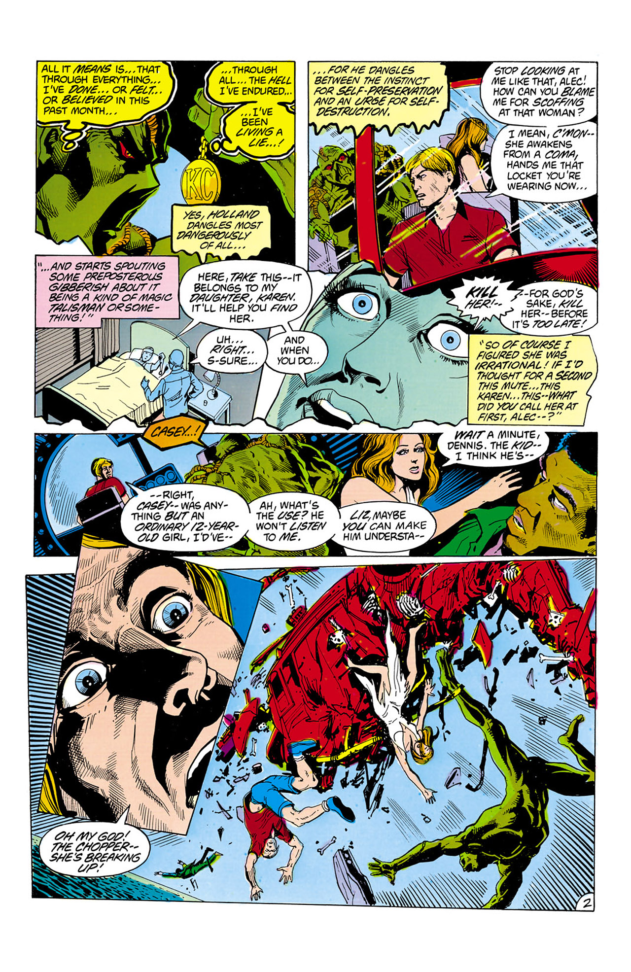 Read online Swamp Thing (1982) comic -  Issue #9 - 3