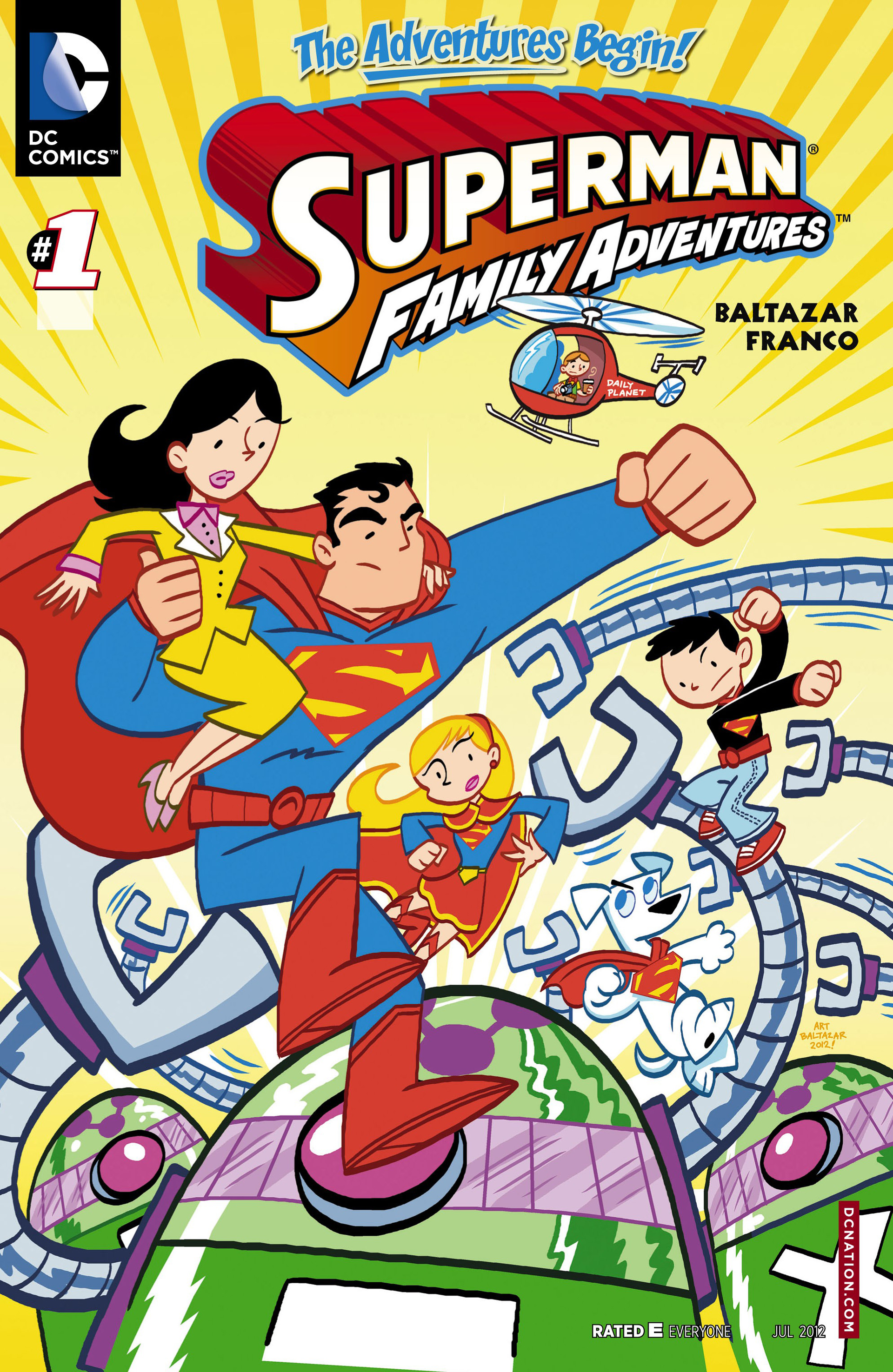 Read online Superman Family Adventures comic -  Issue #1 - 1