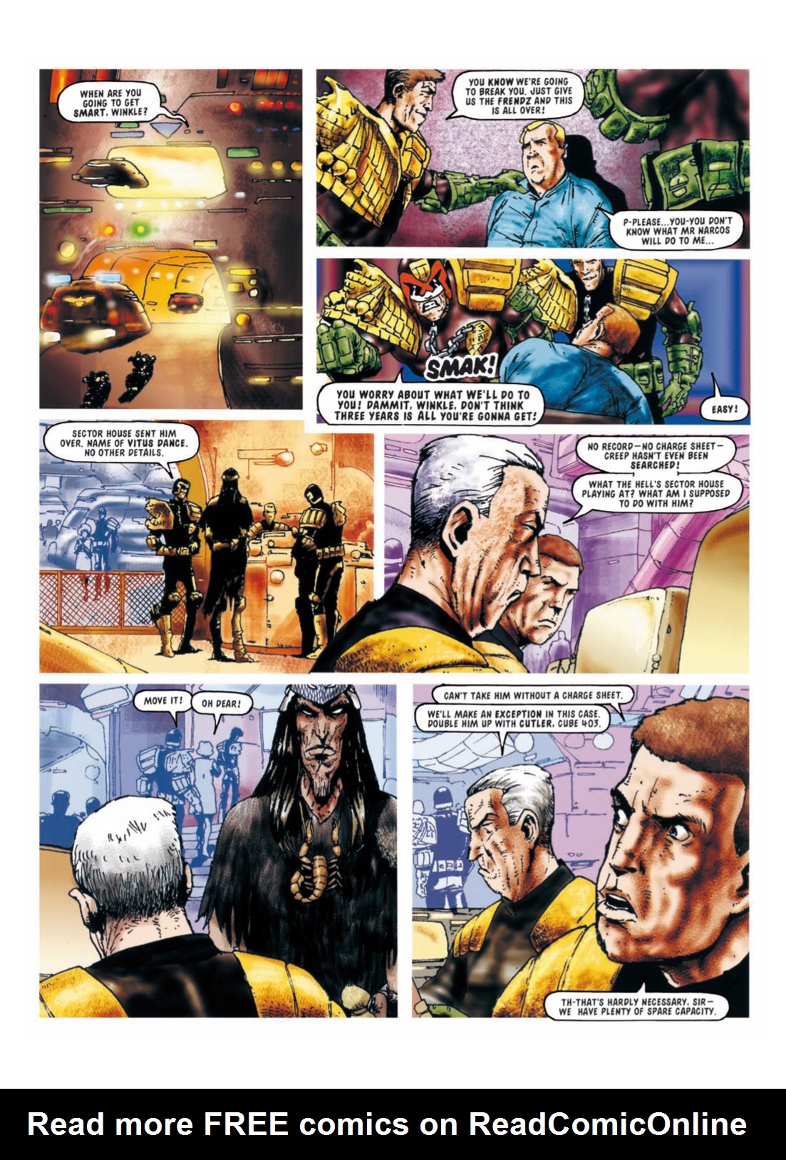 Read online Judge Dredd: The Complete Case Files comic -  Issue # TPB 23 - 150