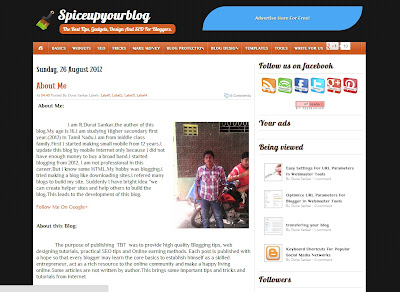 Spice Up Your Blog Blogger Template
