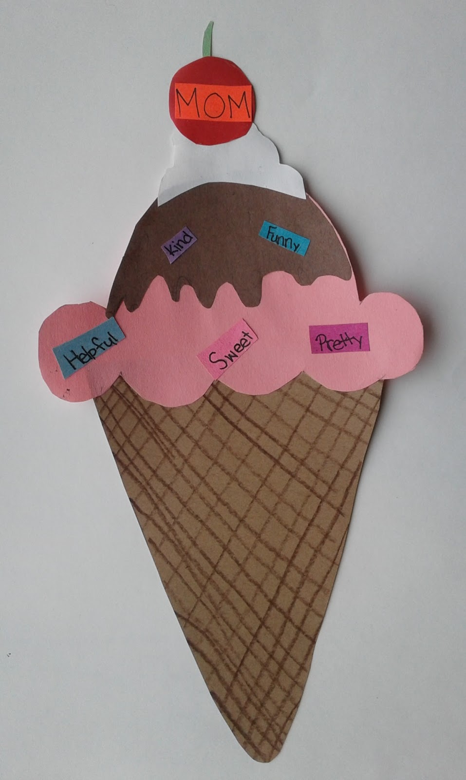 a faithful attempt Mother's Day Ice Cream Cones
